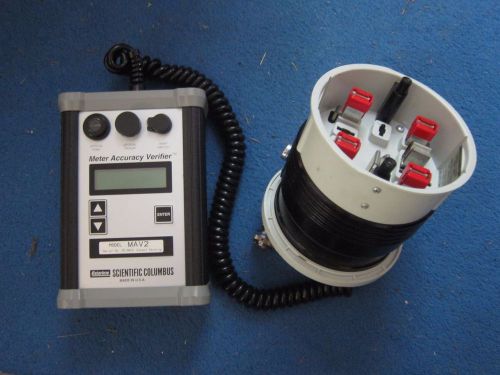 Scientific Columbus MAV2 Electric METER ACCURACY VERIFIER w/ Case, Manuals