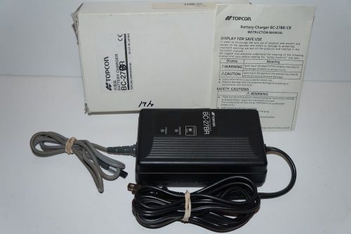 Genuine Topcon BC-27BR Battery Charger for Topcon BT-52Q BT-52QA Batteries