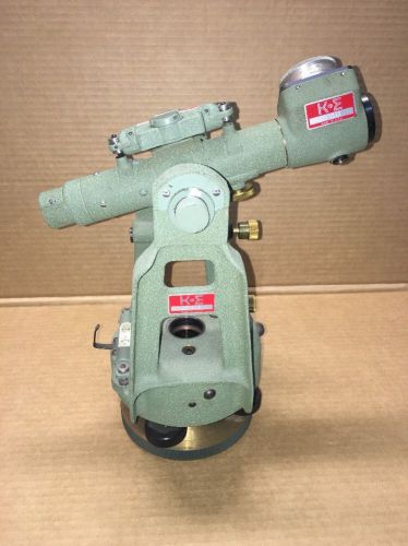 K+E 71-1010 Paragon Jig Transit Level Scope with 71-3250 Level &amp; Case