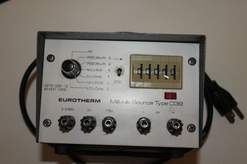 EUROTHERM MILIVOLT SOURCE