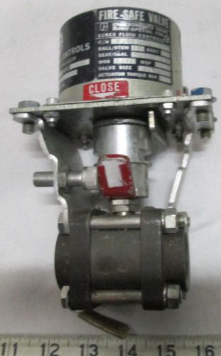 Essex  Thermal Shut-Off, Heat Actuated Ball Valve, 1&#034;NPT