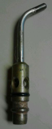 A turbo torch tip acetylene or propane turbo tip a 3 for brazing &amp; soldering for sale