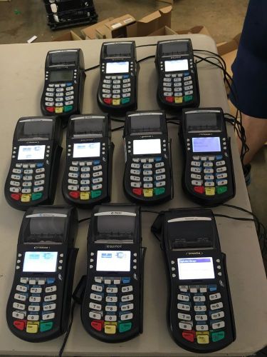 LOT OF HYPERCOM 4220 Credit CARD TERMINALS (10)