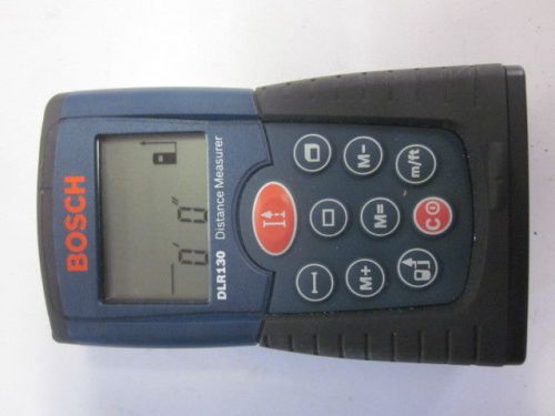 Bosch Laser Distance Measurer DLR130 with soft case