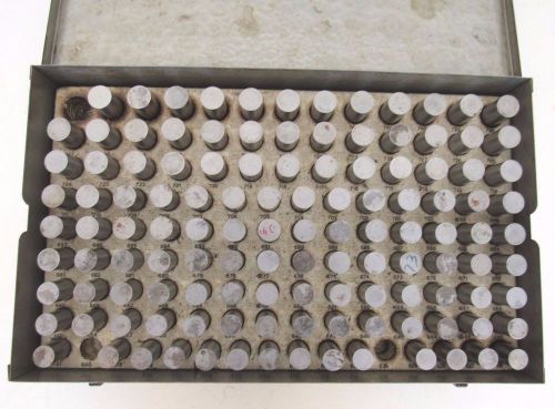 MEYER GAGE CO.- M-4 MINUS PIN GAGE SET .626-.750 - MISSING 3 PINS SHIPS FREE