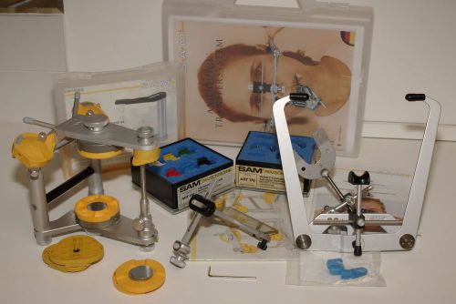 Articulator SAM2P+Face bow, dental lab, dentist,Denar,Whip Mix, Artex, Girrbach