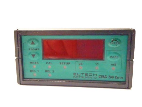 EUTECH Inst.  Alpha CON 200 Conductivity Controller/Transmitter P/N:54X002606