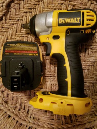 18 volt dewalt 3/8 impact wrench and 20 volt adapter wdc823 &amp; dca 1820