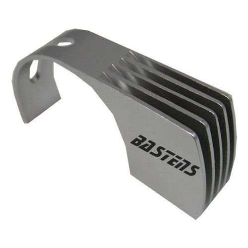 (silver) bastens aluminum side mount heatsink fin fits 540 550 560 35mm brush... for sale