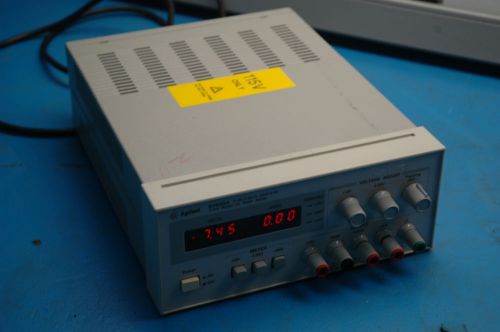 Agilent E3630A DC triple output power supply 0-60V 0-0.5A 0-120v 0-0.25A 35 watt
