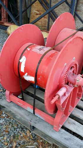 AERO-MOTIVE FIRE FIGHTING HOSE REEL, will hold 150&#039;X 1 1/2&#034; HOSE all aluminum!!!