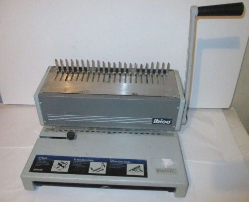 IBICO IBIMATIC COMB BINDING HOLE PUNCH MACHINE