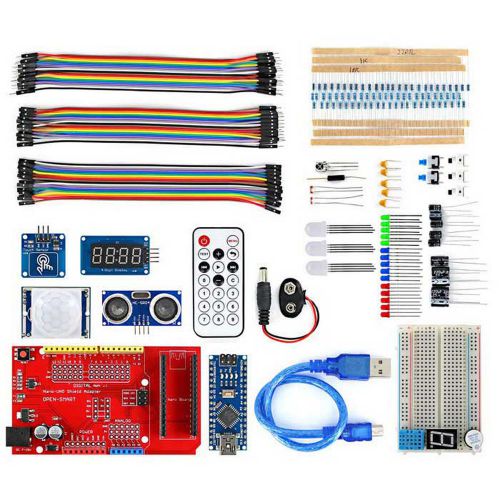 NEW UNO R3 OPEN-SMART Kit w/IO Expansion Board/Sensor Module