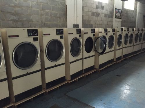 21 Speed Queen Coin-Operated ST027 Tumble Dryers