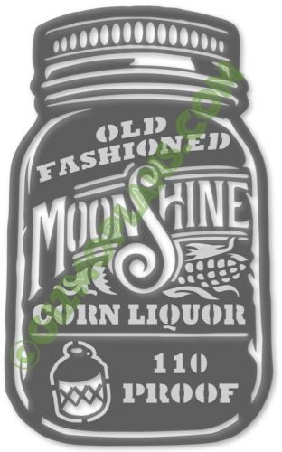 DXF Files MOONSHINE CORN LIQUOR SIGN CNC Plasma Laser Art dxf Images