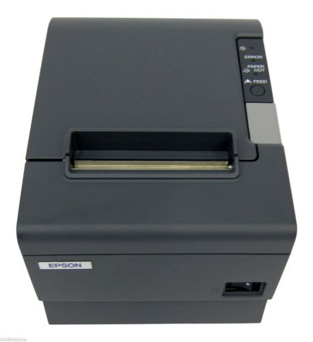 Epson TM-T88IV Dark Gray Thermal Receipt Printer Parallel Interface M129H