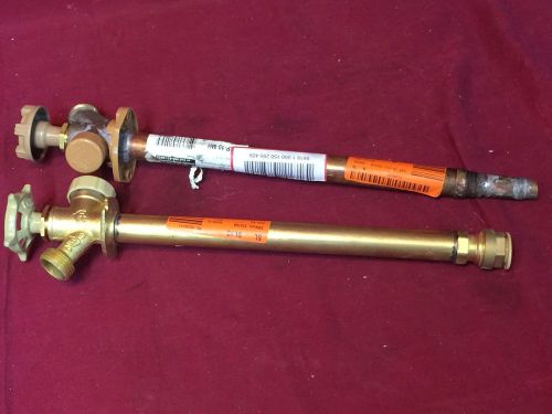 Lot of 2 faucets / sillcocks from woodford and grip werks for sale