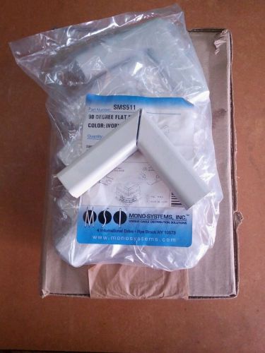 90 degree flat elbow ivory v 511 pack of 5