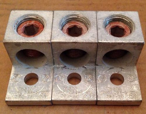 GE Mechanical Lugs Lot Of 3 GE-360