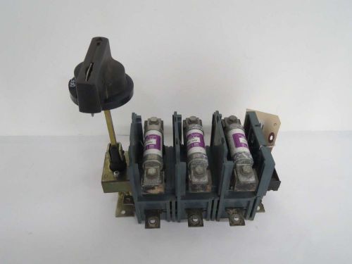 Abb oesa-f100jt6a 100a amp 600v-ac fusible disconnect switch replacement b454478 for sale