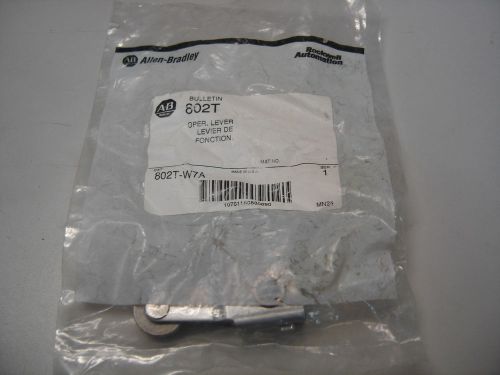 Allen bradley 802t-w7a steel roller lever arm 1.5 radius non-adj 1 way ser 1 nib for sale