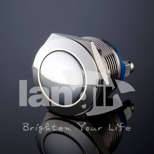 10pcsBrass Metal Pushbutton switch dia.19mm waterproof