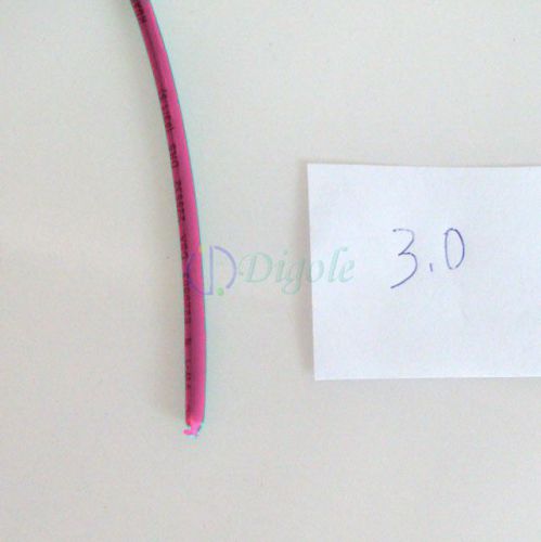 Heat Shrink Tubing Tube Diameter 3mm 1/8&#034; x 3m/9FT @Red