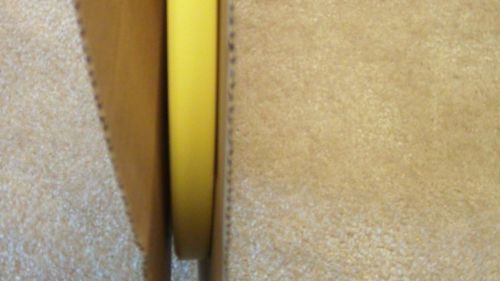 Yellow 3/8&#034; Inch Polyolefin Heat Shrink Tubing 328 Foot Spool 2:1 Shrink Ratio