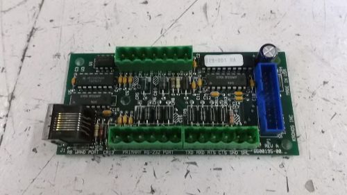 KRONOS 6500195-001 CIRCUIT BOARD *USED*