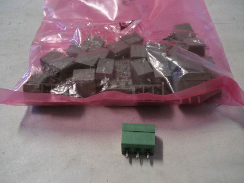 PHOENIX CONTACT 1803439 HEADER,MCV 1,5/3-G-3,81 CONNECTOR (LOT OF 30)