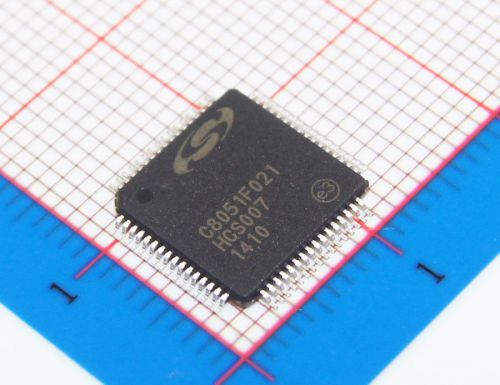 10 pcs/lot c8051f021-gqr, 8k isp flash mcu family for sale