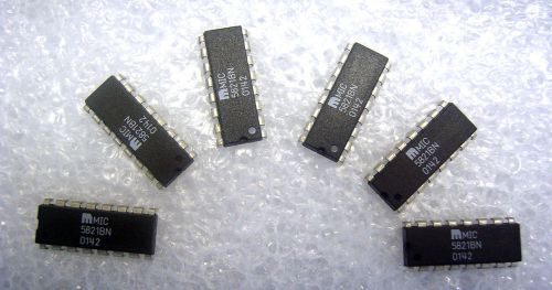 6 pcs - MIC5821BN MICREL Encapsulation:DIP-16,8-Bit Serial-Input Latched Drivers