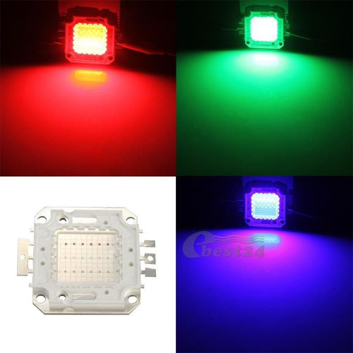 High Power 20W RGB LED Light Bulb Lamp Bead Chip Red Green Blue