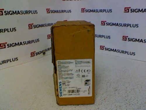 Siemens 3rt1044-1ac20 contactor 65amp 3 poles 24 vac norev for sale