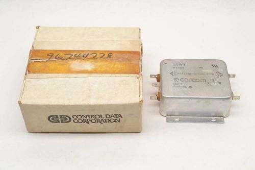 NEW CORCOM 20W1 F1899 EMI 120/250V-AC 20A AMP LINE FILTER B479029