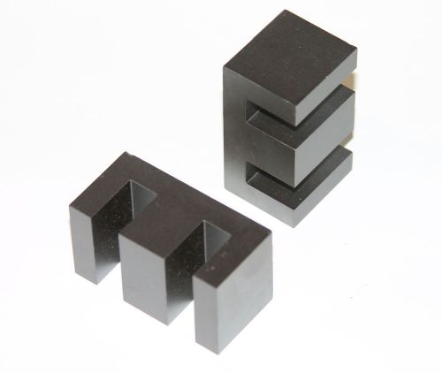 E55 Large volume low profile Transformer Core Low Loss, Power Ferrite x4-: