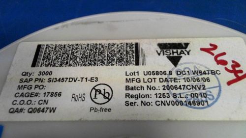 150-pcs vishay si3457dv-t1-e3 3457dvt1e3 si3457dvt1e3 for sale