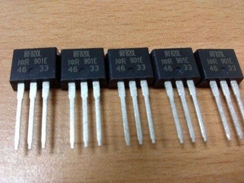 IRF820L IR MOSFET N-CH 500V 2.5A TO-262 Q&#039;TY:5PCS/LOT