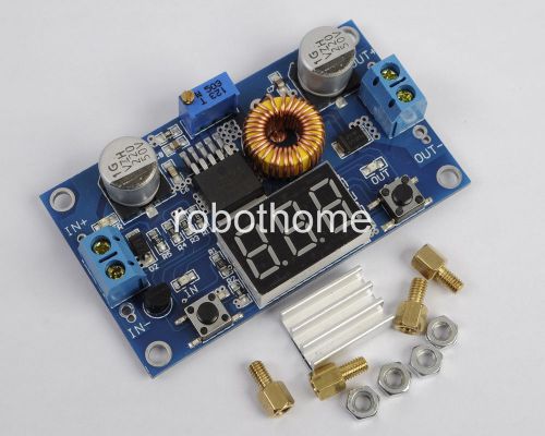 Dc-dc step down power module 4v-38v to 1.25v-36v 5a voltmeter adjustable new for sale