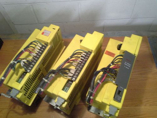 Fanuc AC Servo Amplifier Unit A06B-6066-H008 A06B 6066 H008 lot of 3