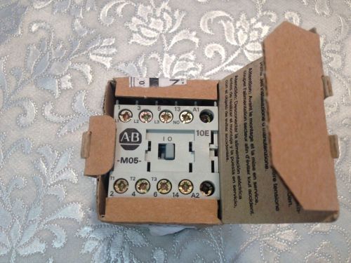 1x 100-M05NZ*3 Allen Bradley Mini Contactor Motor Starter 24V DC 5A 500V NEW