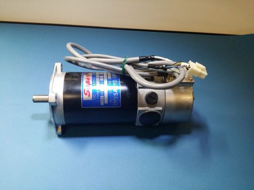 Sanyo denki dc servo motor, u730-012e18 with e681000c30 optical shaft encoder for sale
