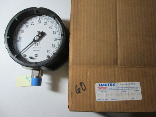 NEW IN BOX AMETEK 150024 GUAGE 1981 60 PSI 1/2 ANPT LM 4 1/2&#034; (195)