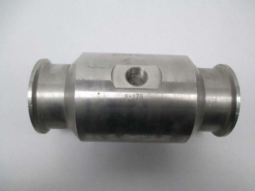 Fmc tech wsp5/2000 ce invalco liquid turbine meter tri-clamp 2in ss d364748 for sale