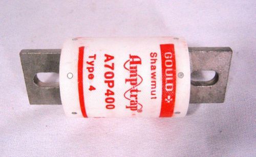 1 Each Gould Ferraz Shawmut A70P400-4  Fuse One-Time Current Limiting 400A 700V