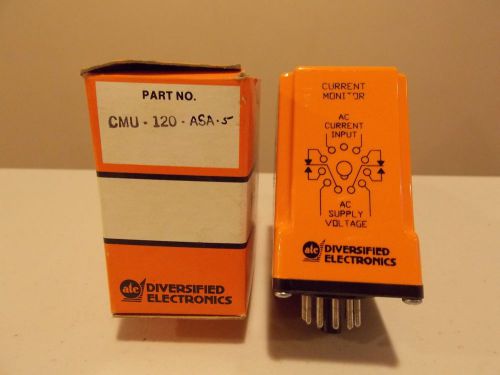 NEW Diversified Electronics CMU-120-ASA-5 current monitor NIB