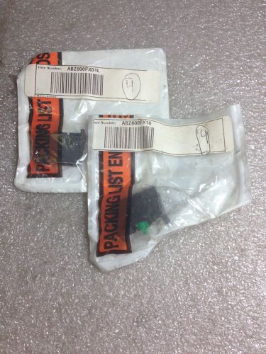 (RR23-4) 2 ALLEN-BRADLEY 800FX01L AND 800F-X10 CONTACT BLOCKS