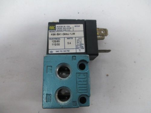 Mac 45a-ea1-daaj-1jm 5.4w 120v-ac solenoid valve d303453 for sale