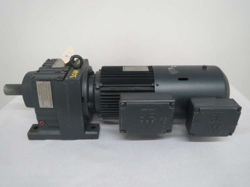 Sew eurodrive r77 23.37:1 3hp 330/575v 1700/74rpm 3ph gear motor b367532 for sale