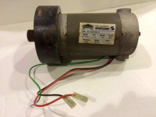 Treadmill Motor DC Permanent Magnet Wind Turbine 2.0 H.P. 90V Variable Speed